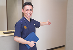 施術ルームへご案内